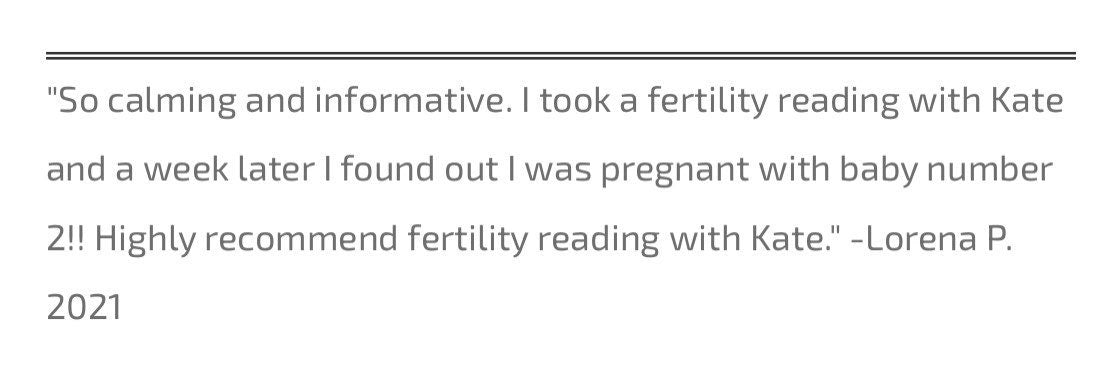 Fertility Reading